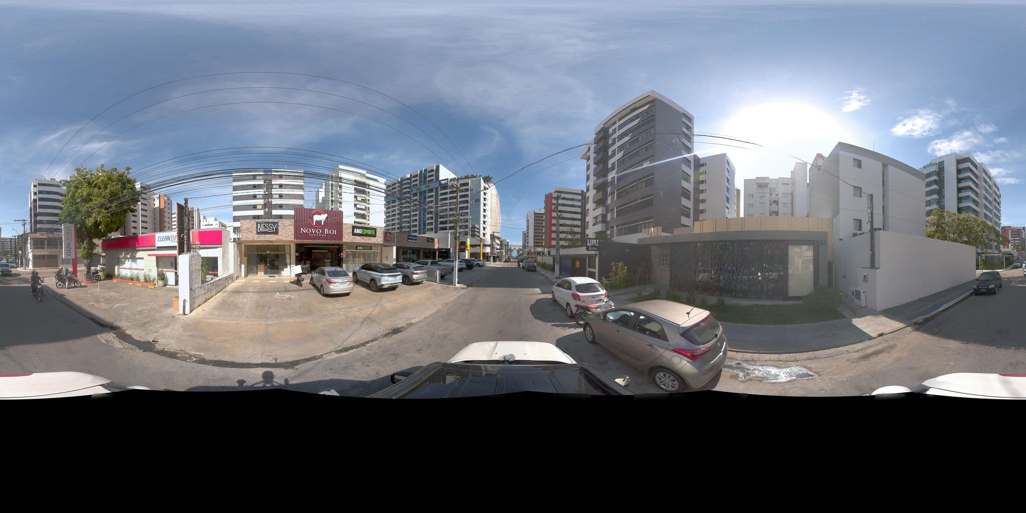 Street view near Tropico Praia Hotel, Maceió — © viniciusmap (CC BY-SA · Mapillary)