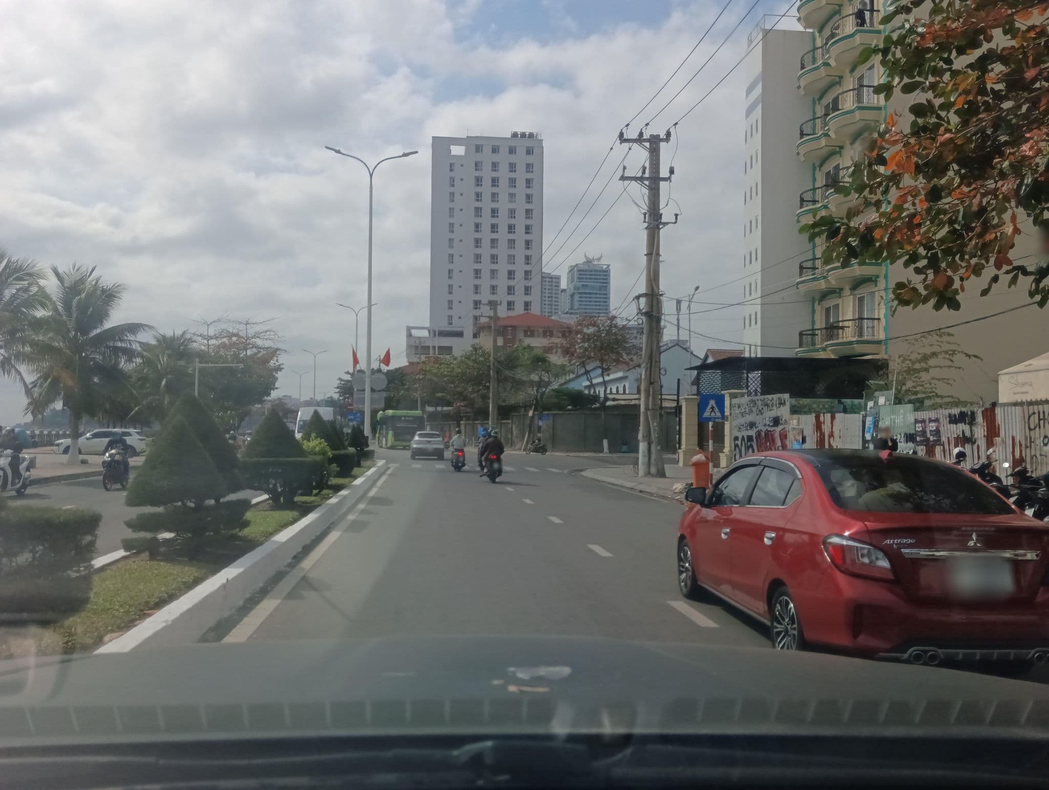 Street view near Thien thanh 32 pham van dong, Nha Trang