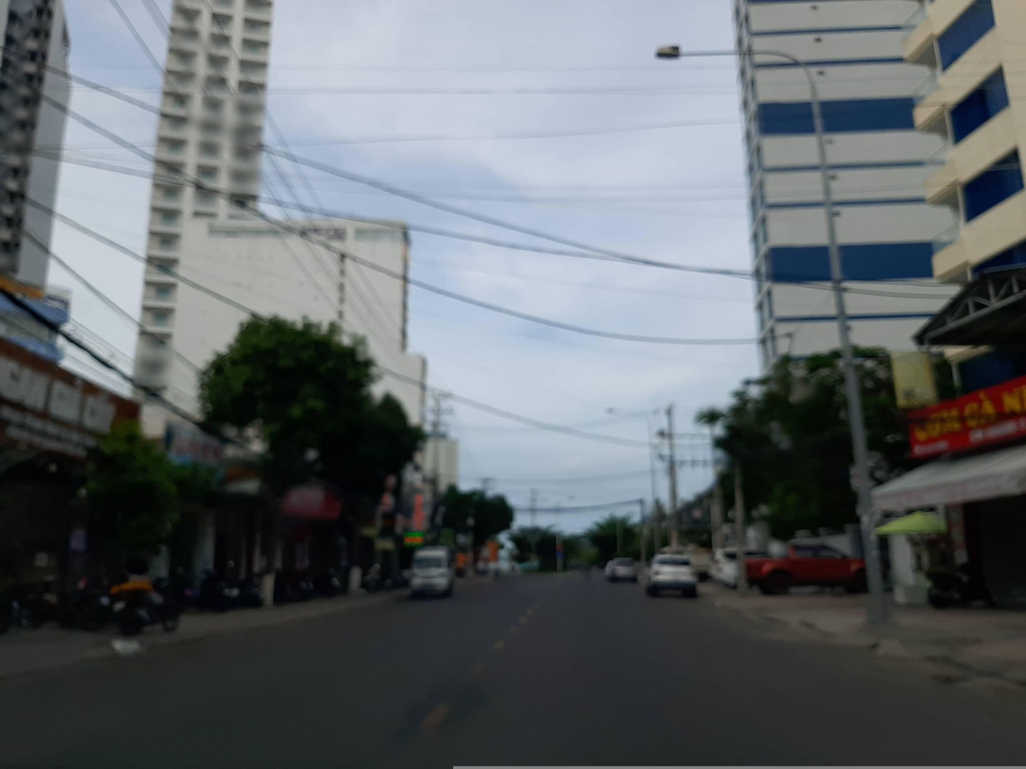 Street view near Yellow Sea Hotel, Nha Trang