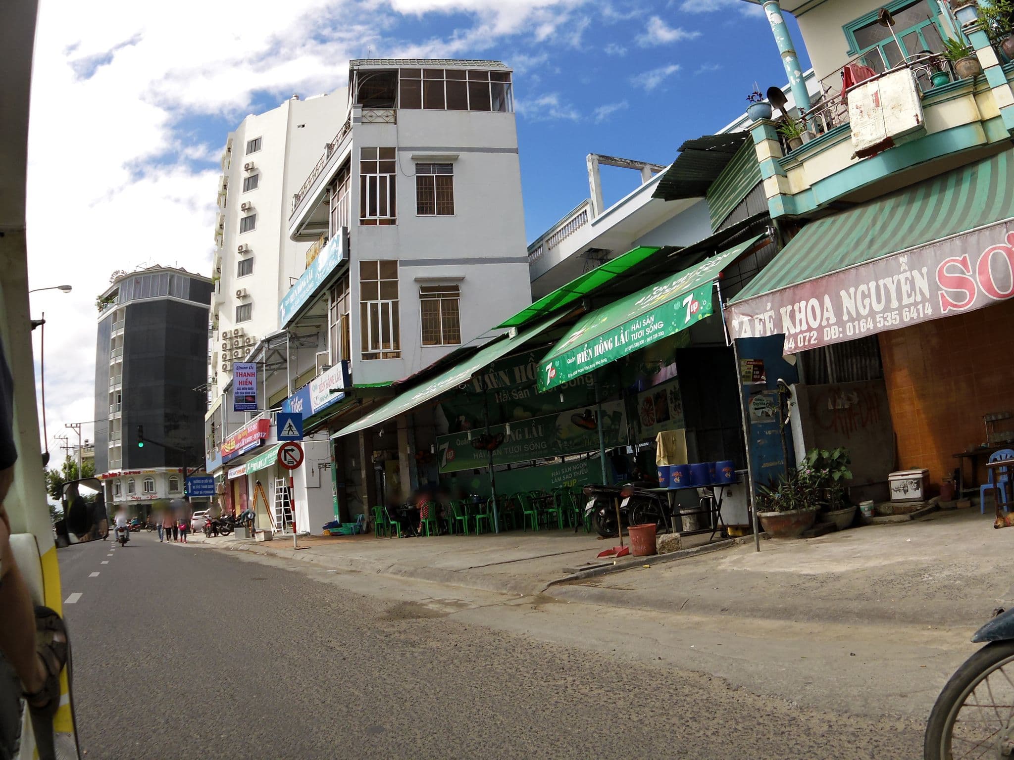 Street view near Hanana hotel, Nha Trang