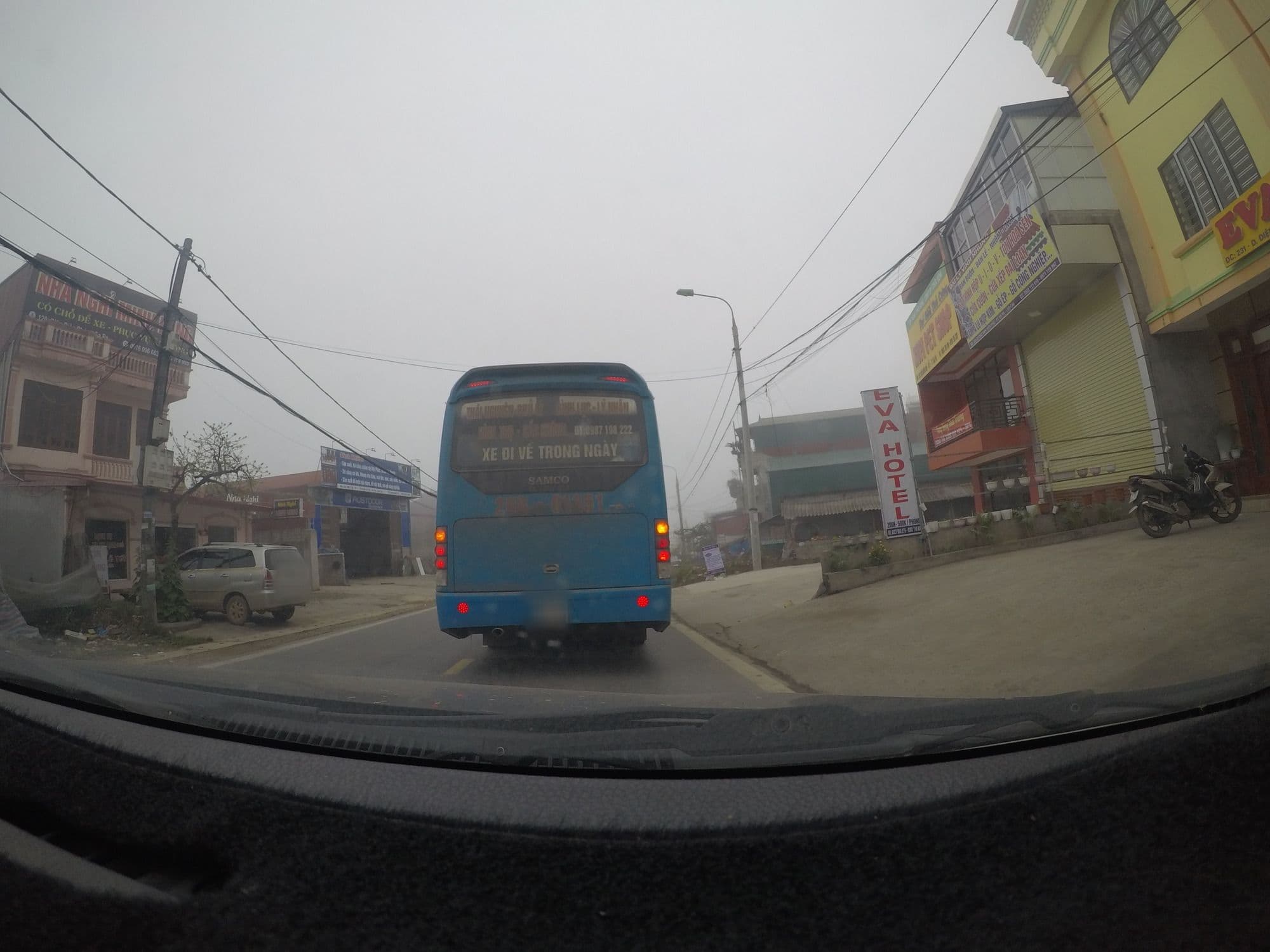 Street view near Eva Hotel, Sa Pa