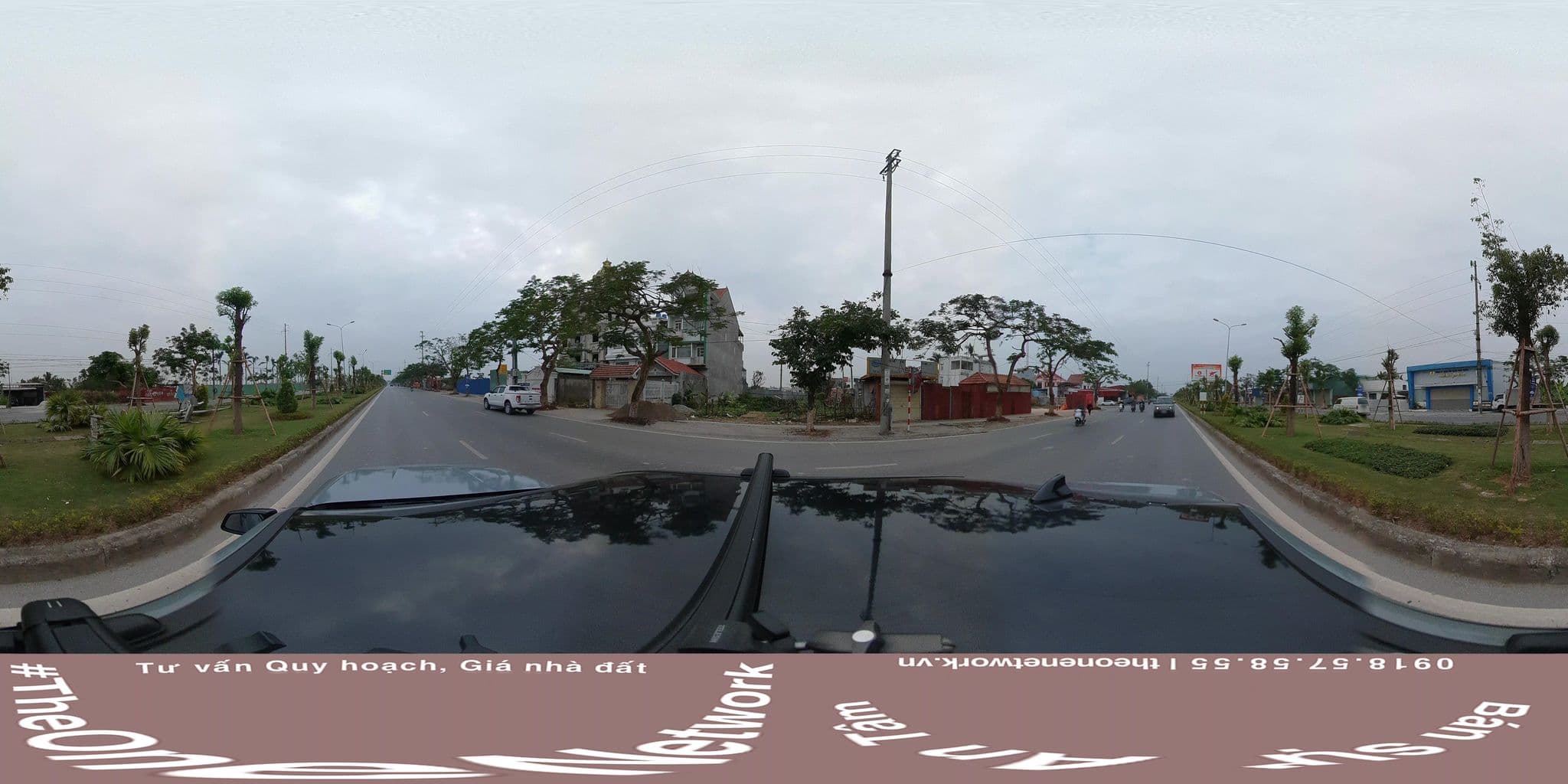 Street view near NHÀ NGHỈ HƯNG THỊNH, Haiphong — © theonenetwork (CC BY-SA · Mapillary)