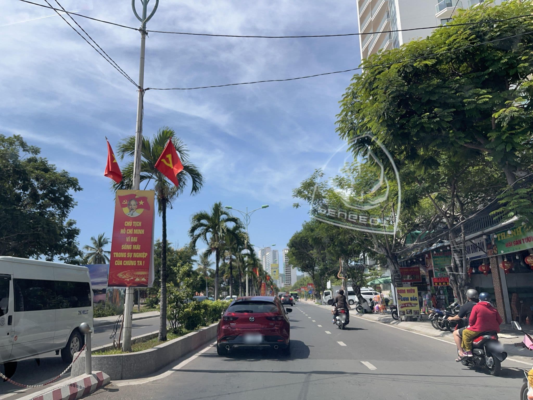 Street view near Masova, Nha Trang — © DriveWithHoang (CC BY-SA · Mapillary)