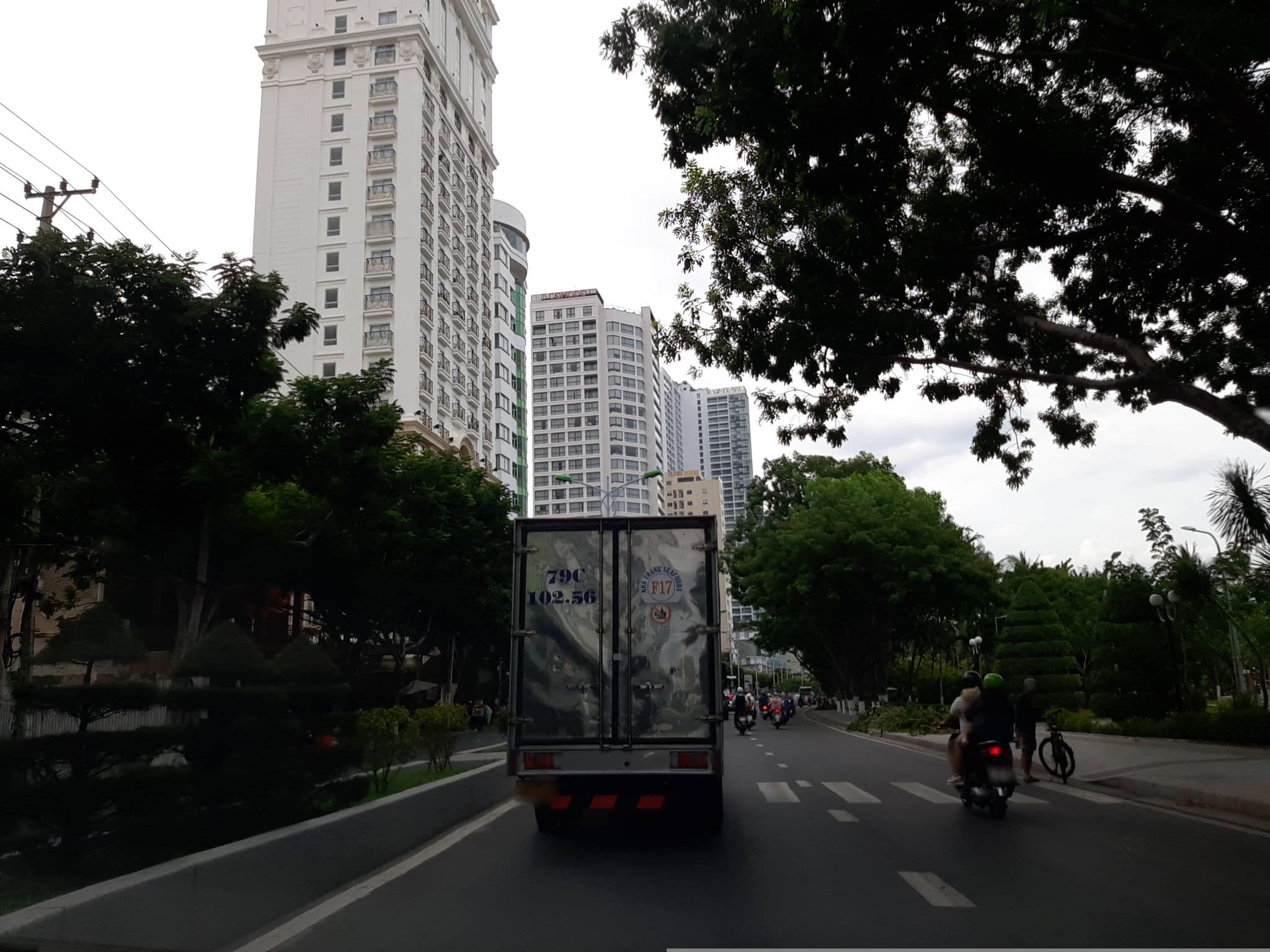 Street view near Blue Pearl, Nha Trang