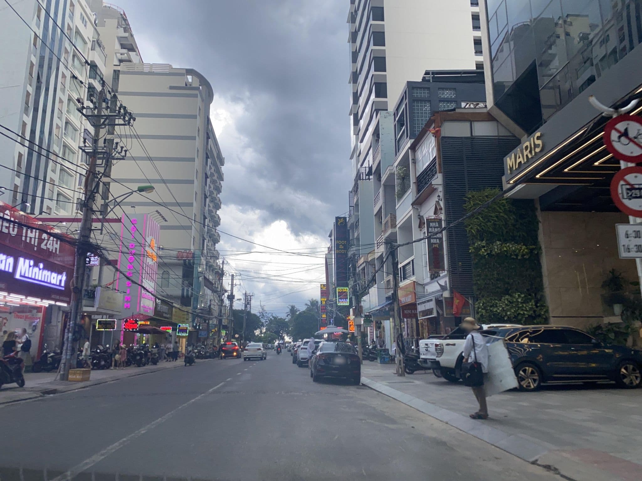 Street view near Maris, Nha Trang