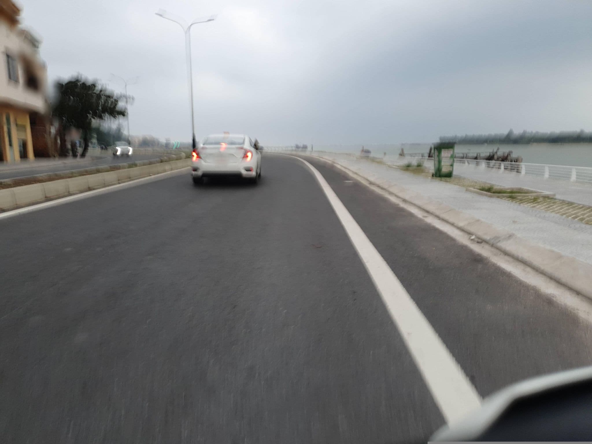 Street view near Riverside Hotel, Đồng Hới — © russmcd (CC BY-SA · Mapillary)