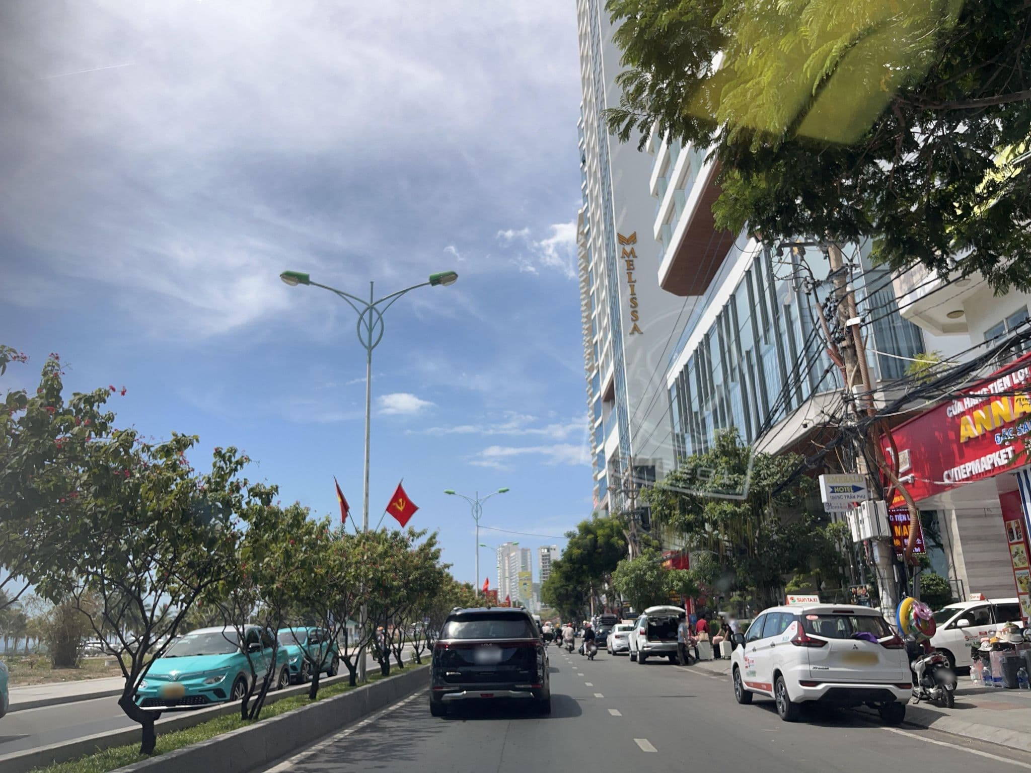 Street view near Regalia hotel, Nha Trang