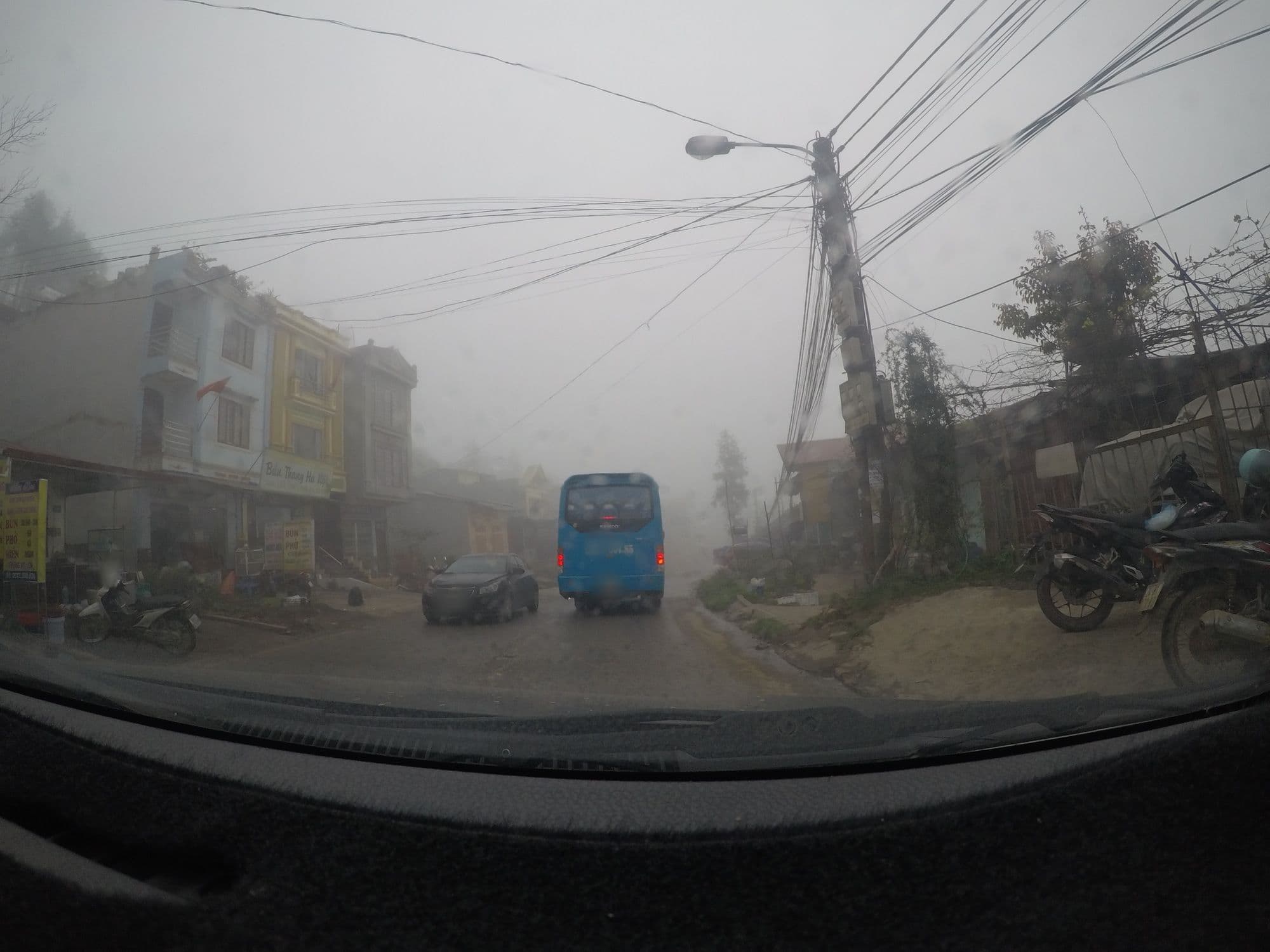 Street view near Sapa Warm Hotel, Sa Pa