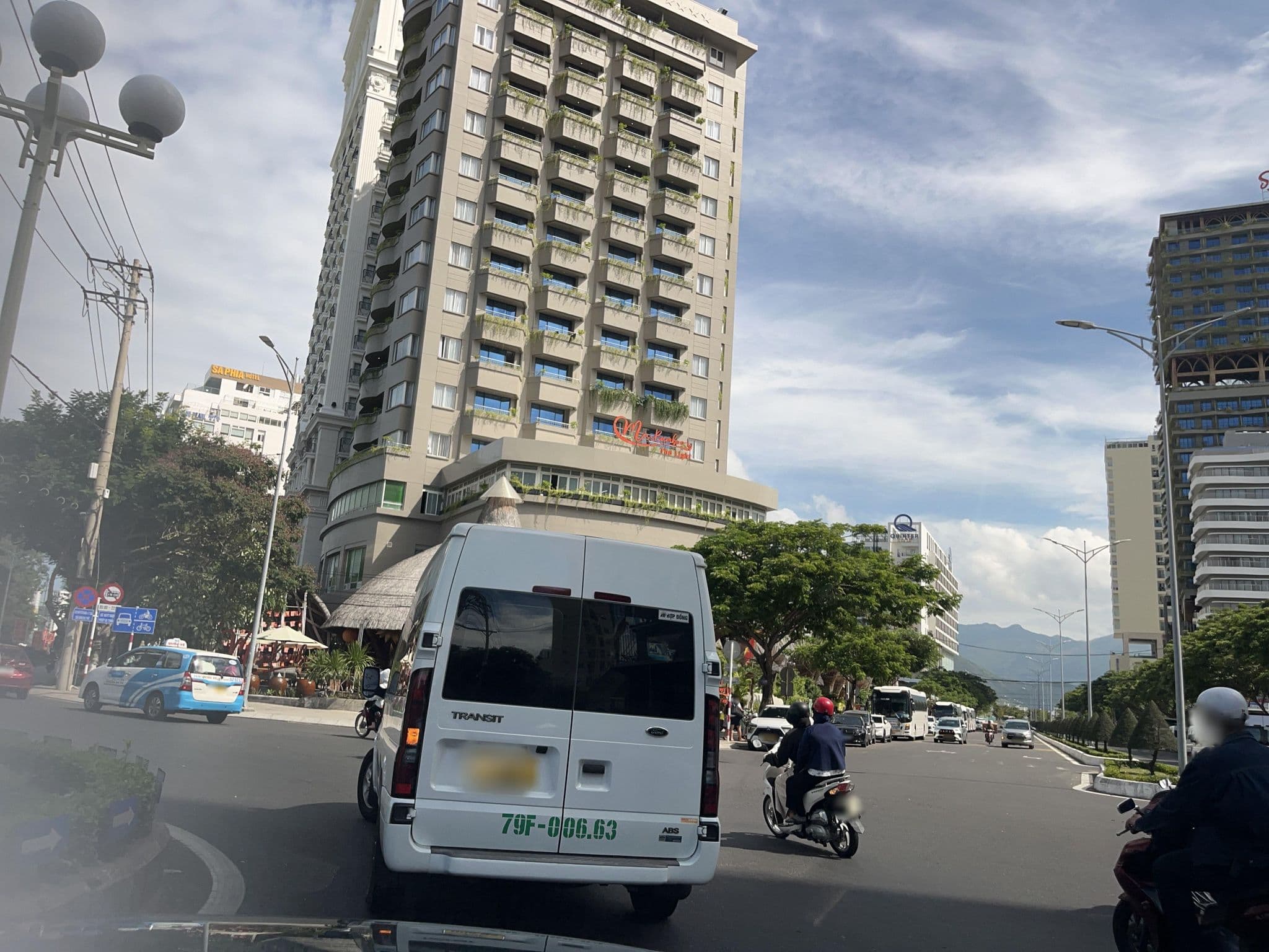 Street view near Comodo, Nha Trang