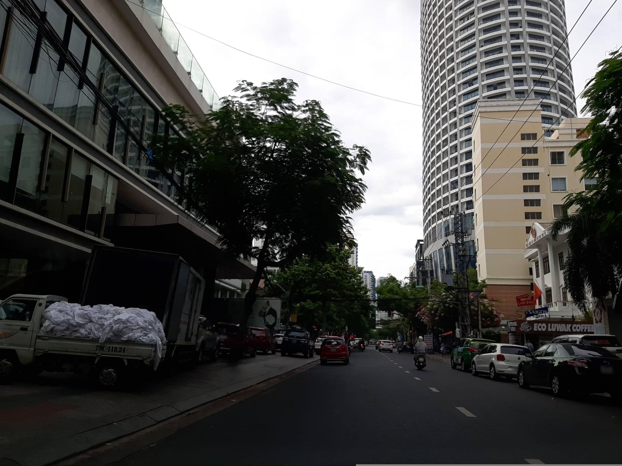 Street view near Galina Hotel, Nha Trang