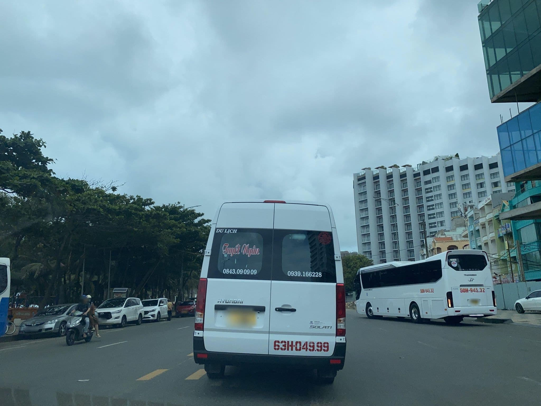 Street view near Green hotel, Vũng Tàu