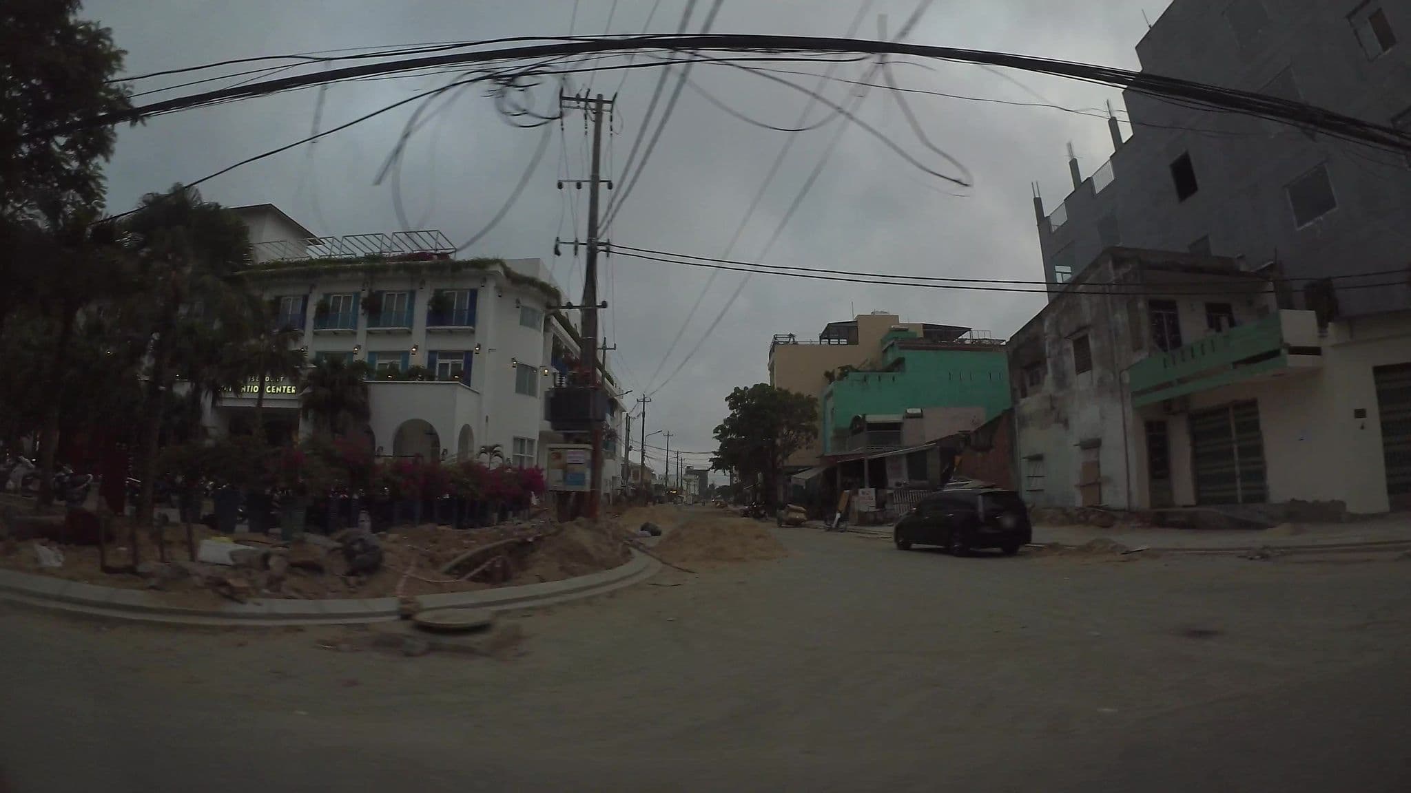 Street view near Huỳnh Gia Hưng Hotel, Sơn Trà