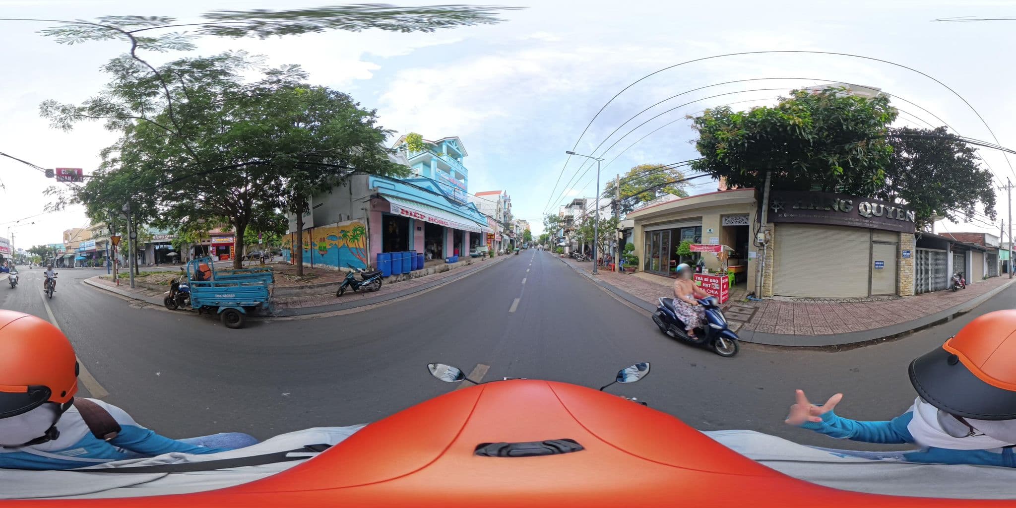 Street view near Hàng Quyên, Vũng Tàu