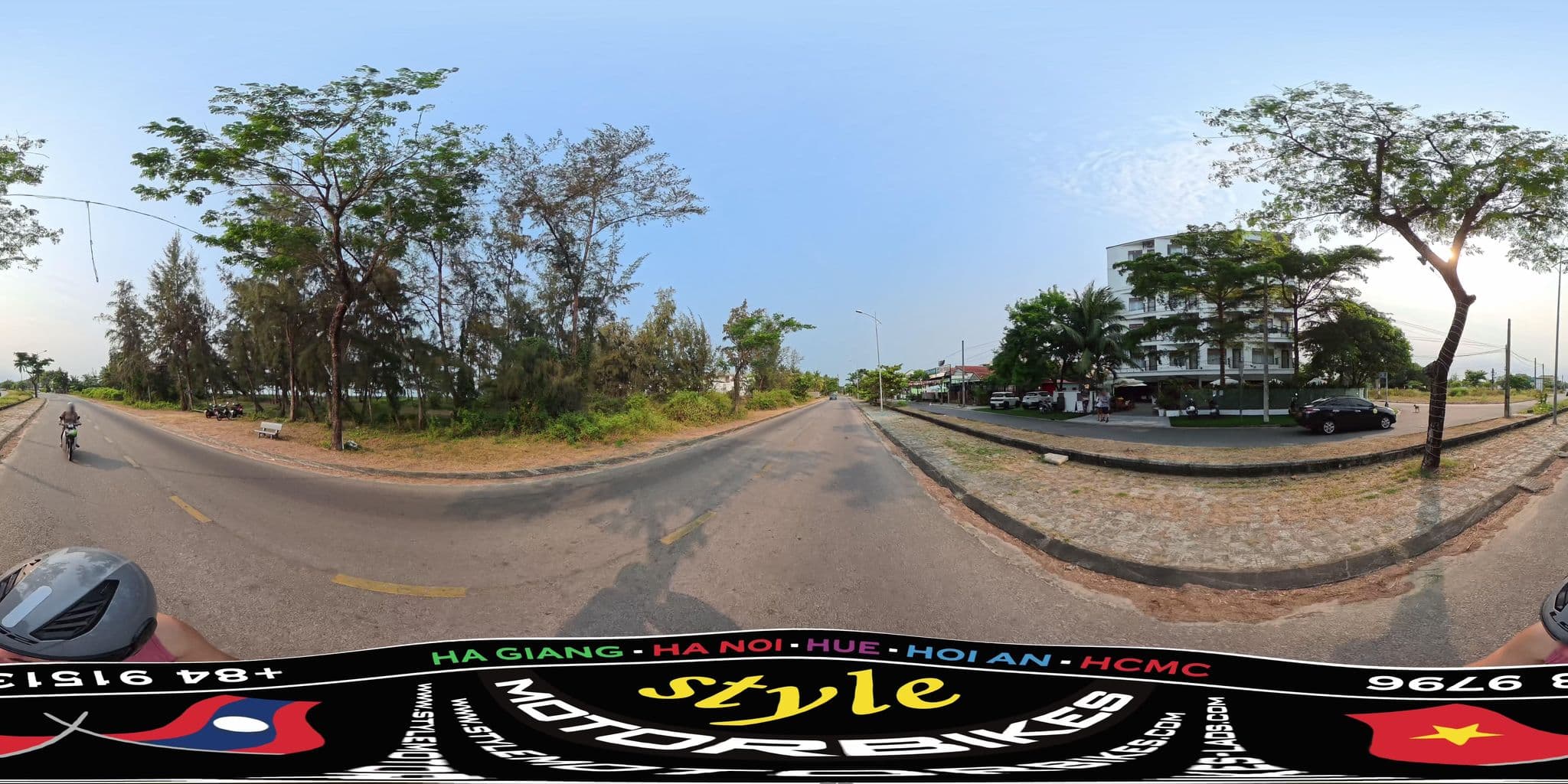 Street view near Oceanfront Hotel & Apartments, Tra Que Vegetable Village — © DaniW42 (CC BY-SA · Mapillary)