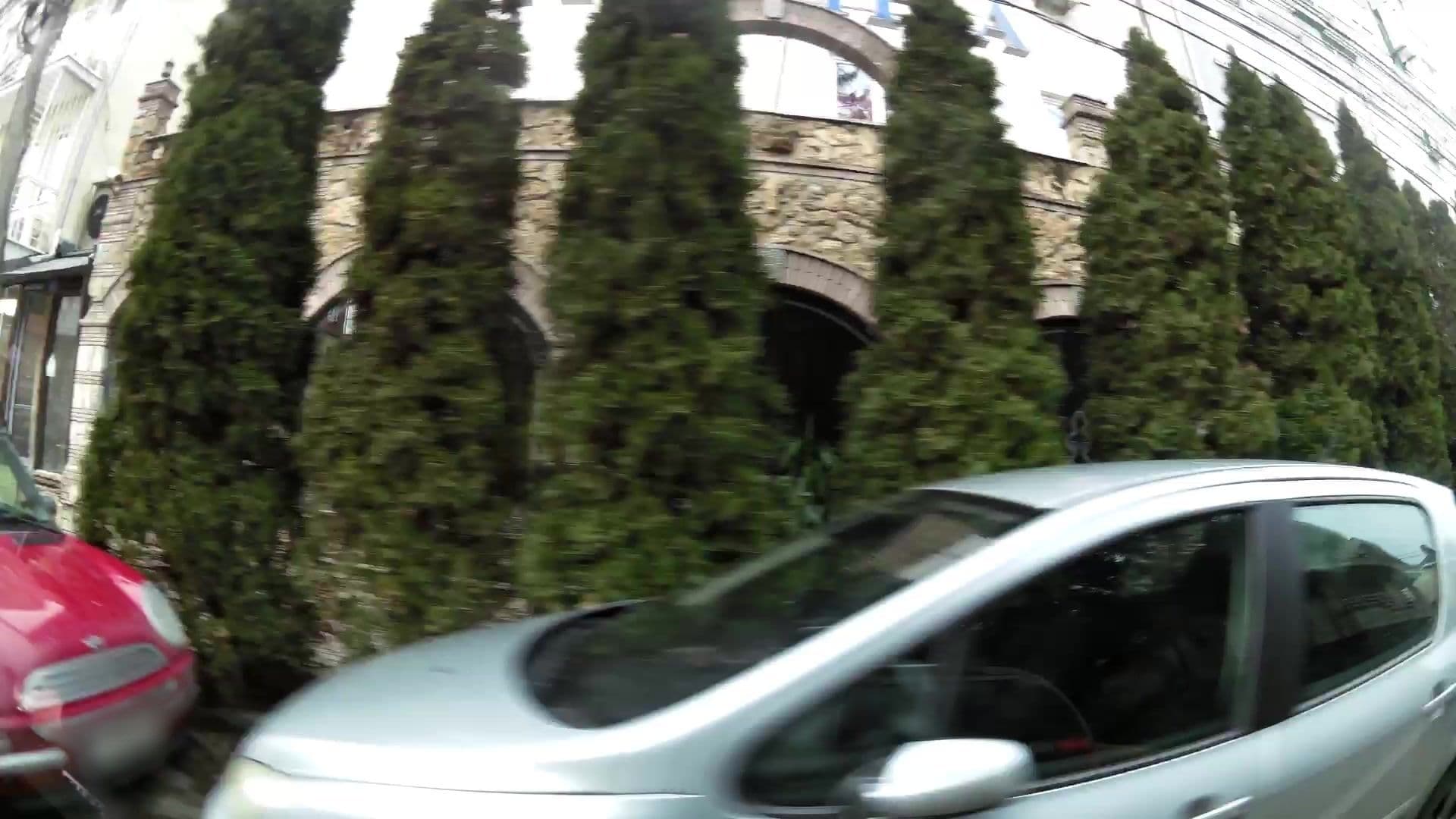 Street view near Hotel Real, Pristina