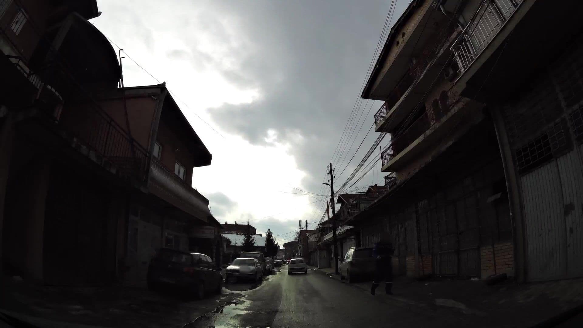 Street view near Apartment Perla, Pristina