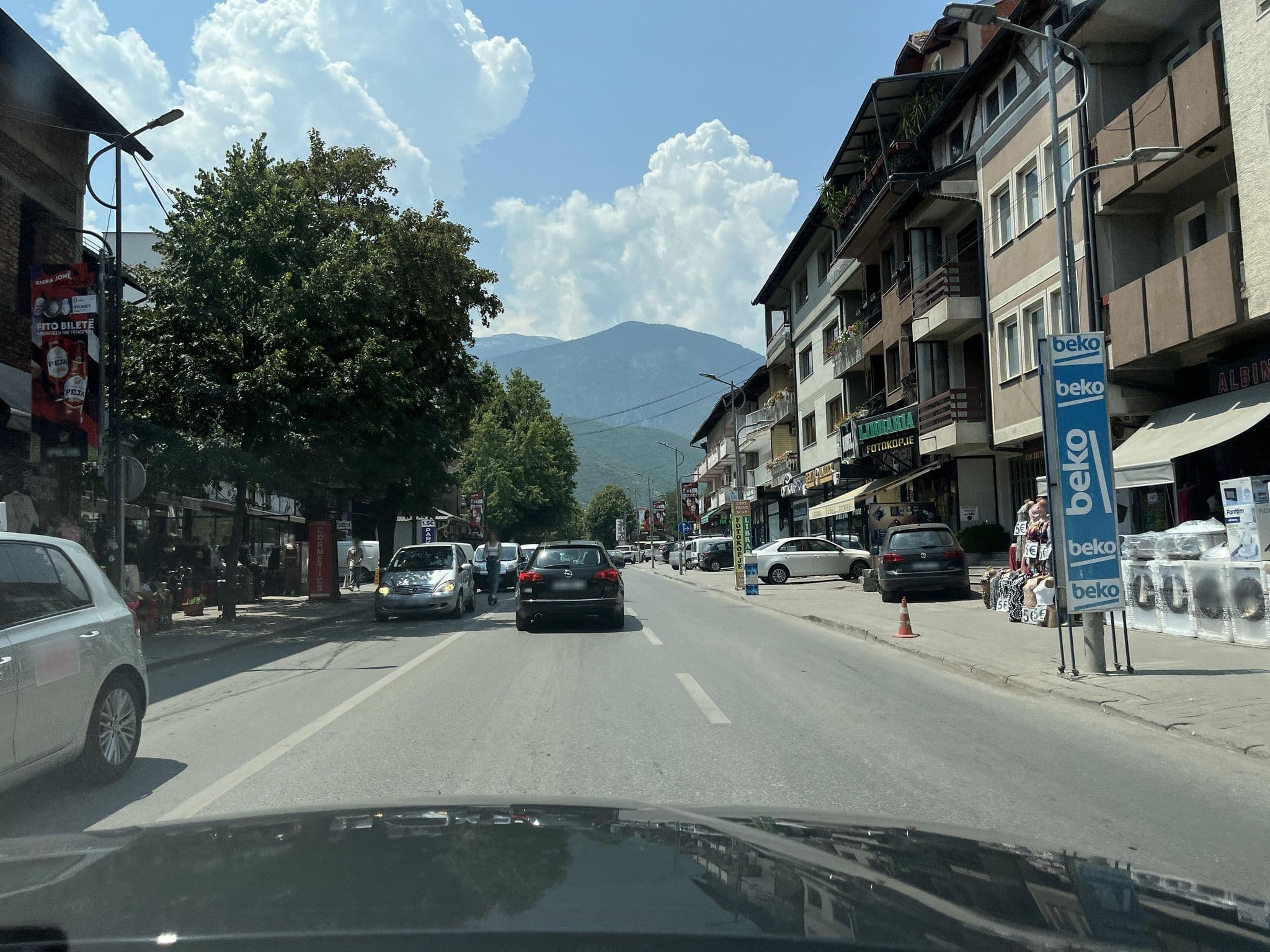 Street view near B+, Pejë — © skromalee (CC BY-SA · Mapillary)