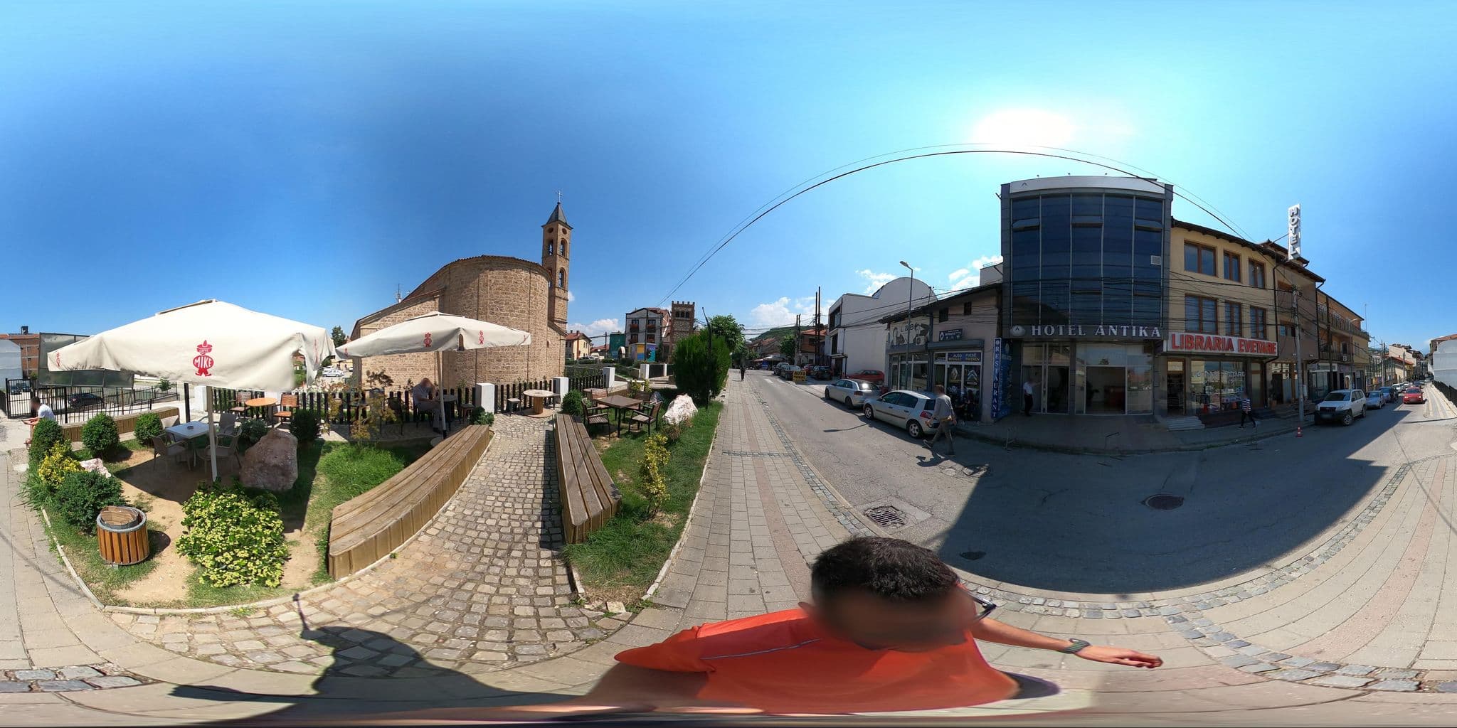 Street view near Antika, Prizren — © asturksever (CC BY-SA · Mapillary)