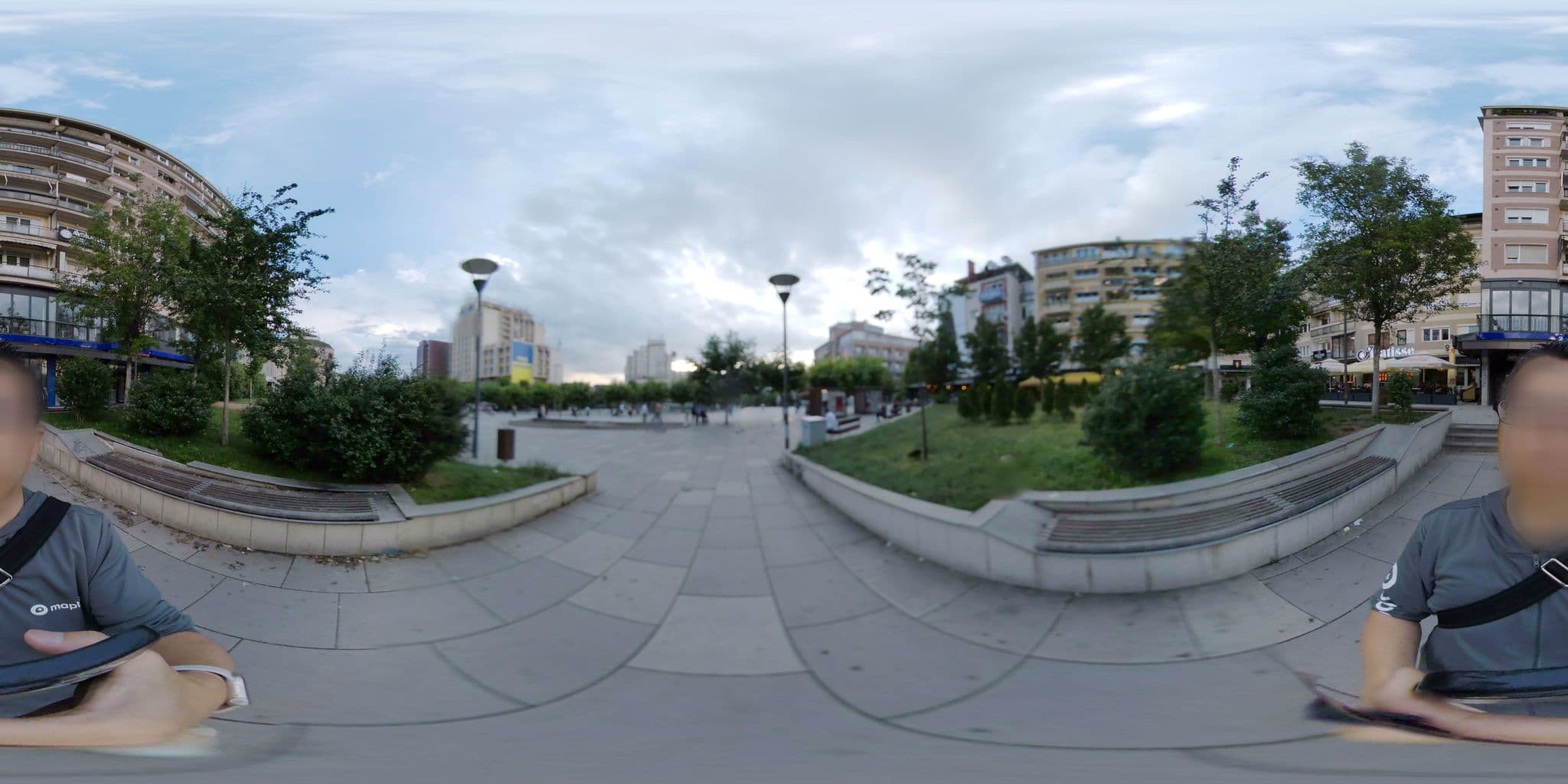 Street view near Emery Hotel, Pristina — © mapconcierge (CC BY-SA · Mapillary)