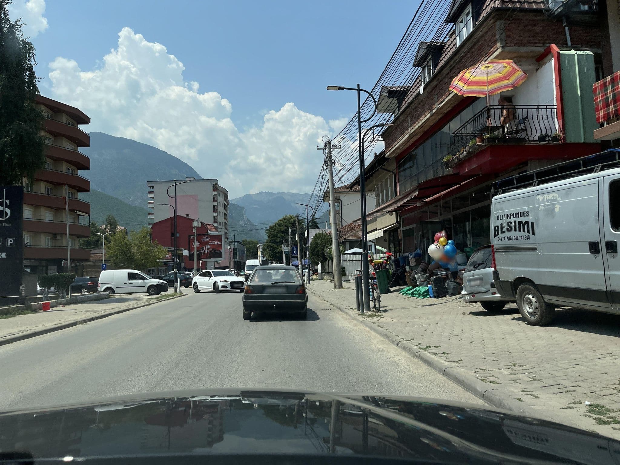 Street view near Minir Goska, Pejë — © skromalee (CC BY-SA · Mapillary)