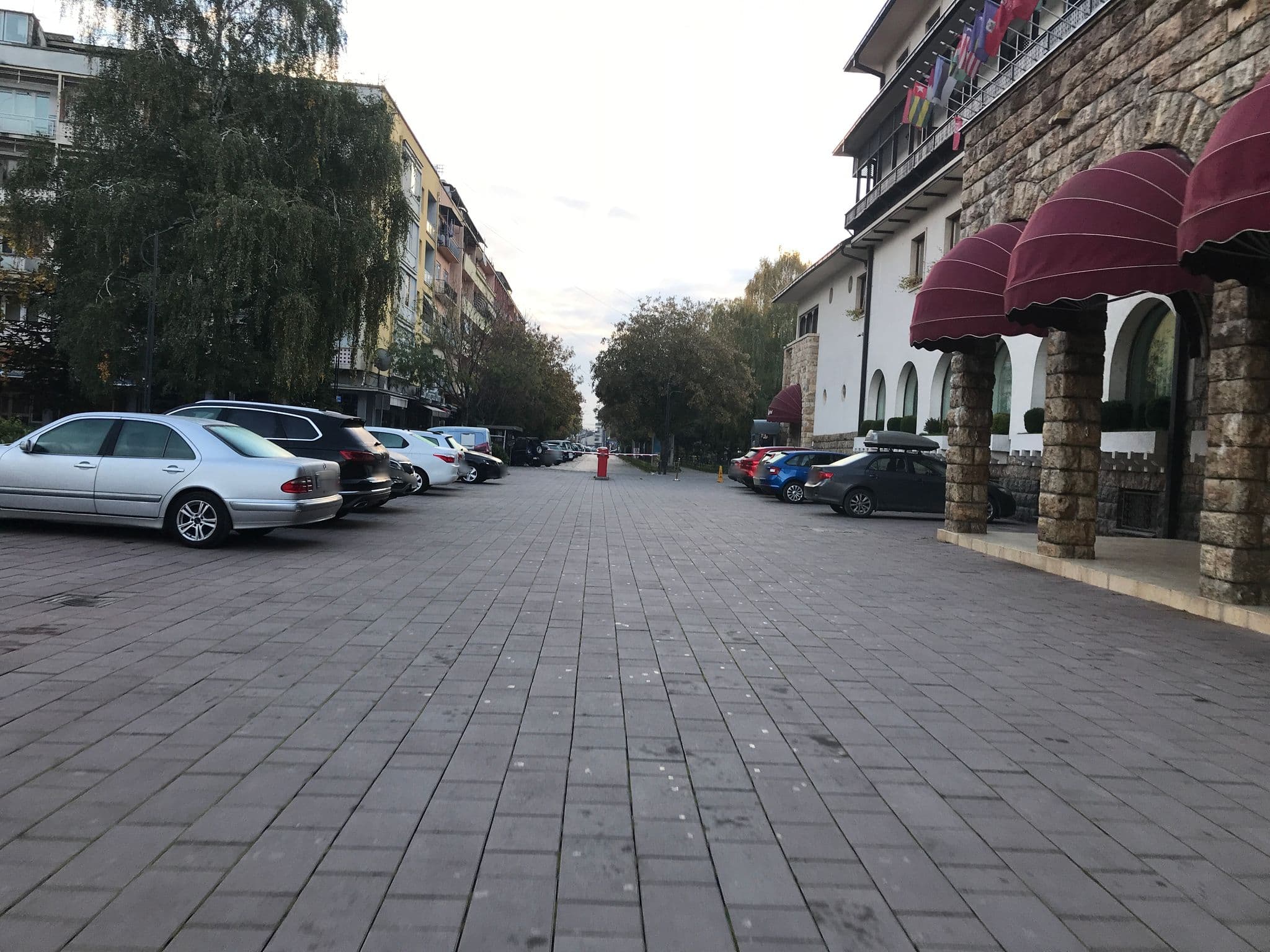 Street view near Hotel Dukagjini, Pejë — © genti1610 (CC BY-SA · Mapillary)