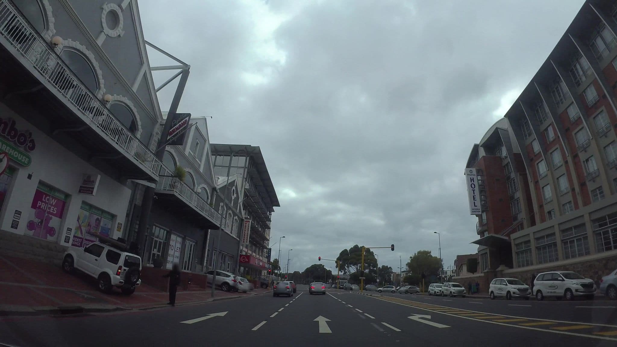 Street view near Garden Court Victoria Junction, Cape Town