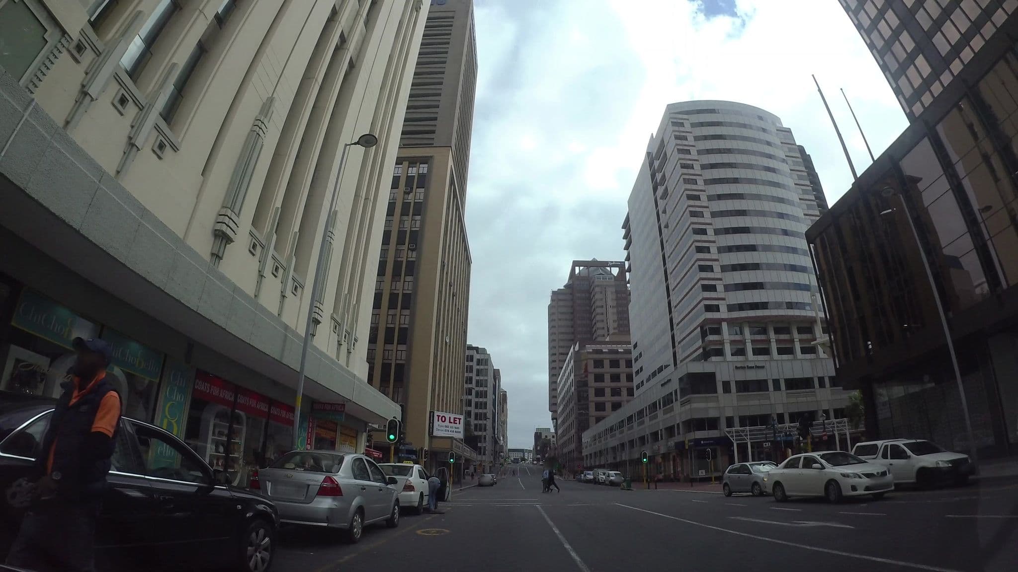 Street view near Hotel on St. Georges, Cape Town