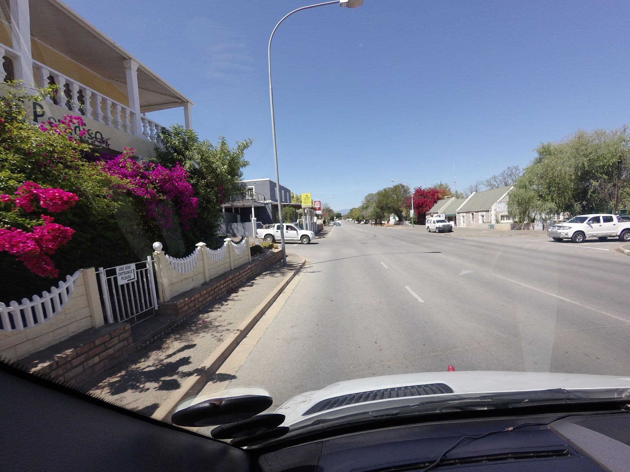 Street view near Backpackers Paradise, Oudtshoorn — © ankeric (CC BY-SA · Mapillary)