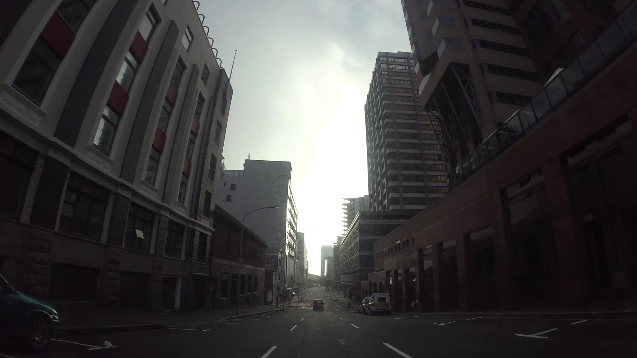 Street view near Pullman, Cape Town