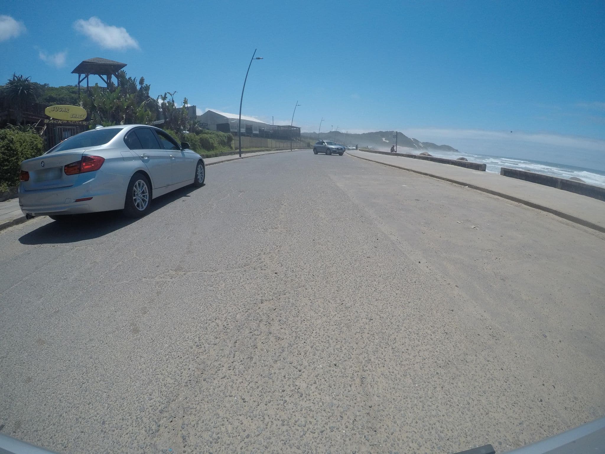 Street view near Sugarshack, East London — © bergie (CC BY-SA · Mapillary)