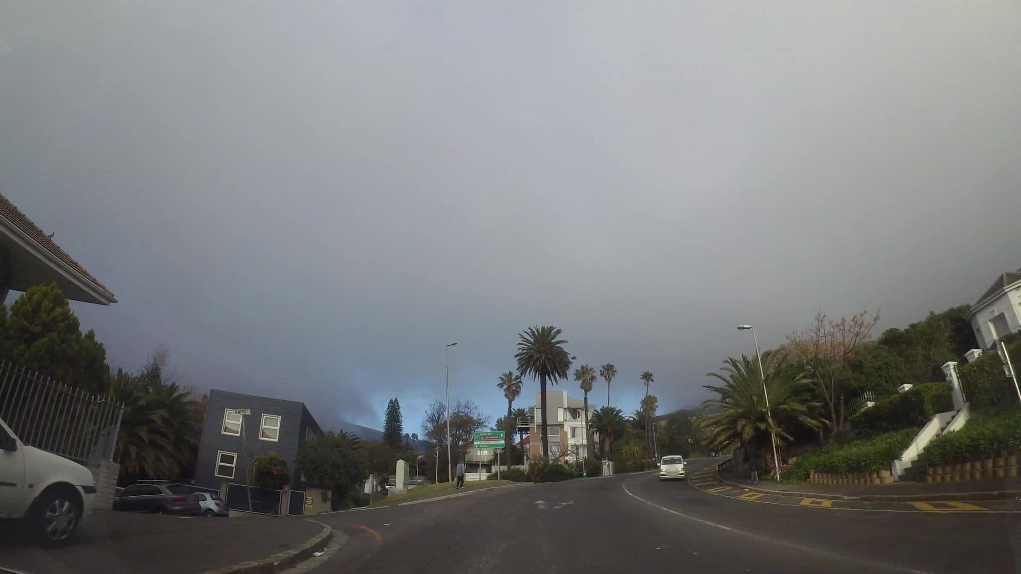 Street view near Gap Lodge, Cape Town