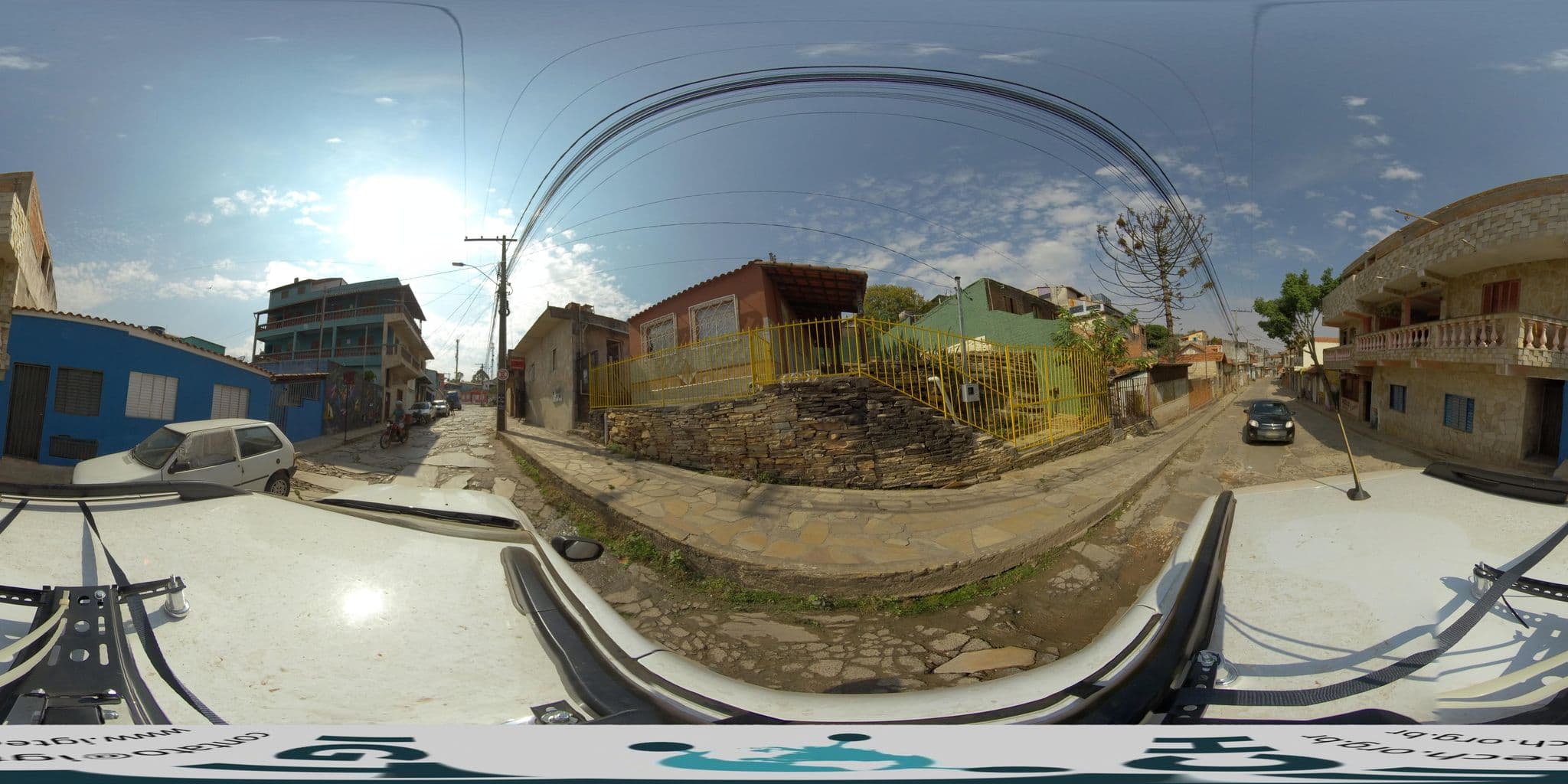 Street view near Pousada Celina, São Thomé das Letras — © guigandra (CC BY-SA · Mapillary)