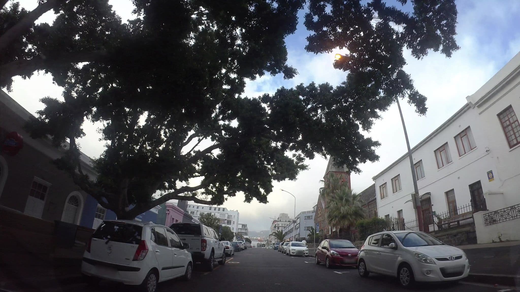 Street view near St. Paul's, Cape Town
