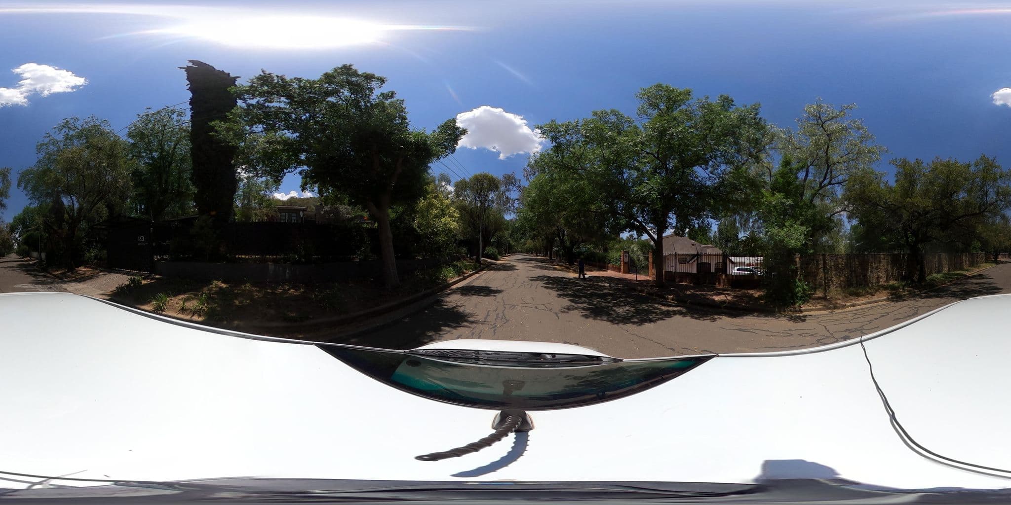 Street view near De Witt’e Guest House, Bloemfontein — © Infratec2024 (CC BY-SA · Mapillary)