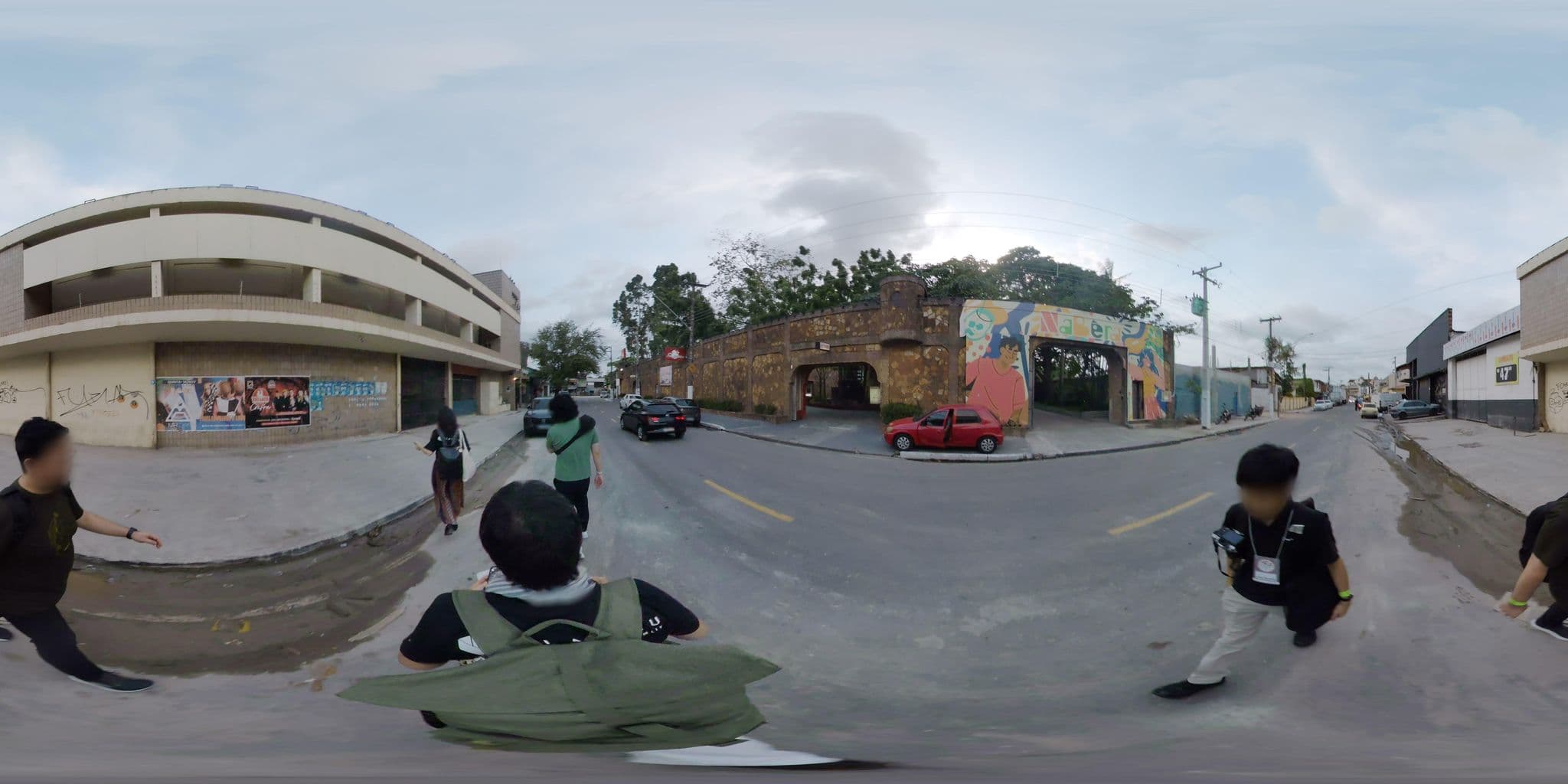Street view near Motel Los Piratas, Belém — © mapconcierge (CC BY-SA · Mapillary)
