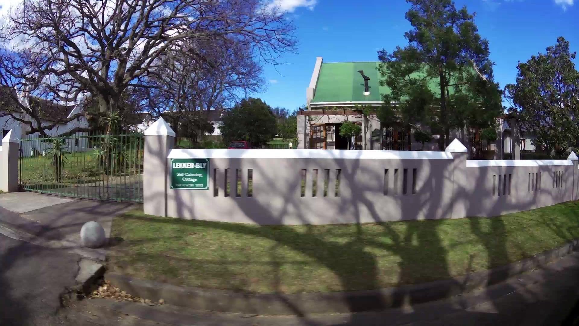 Street view near Lekker-Bly Self-Catering Cottage, Swellendam — © kaartcam (CC BY-SA · Mapillary)