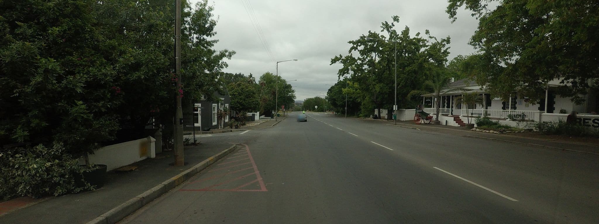Street view near Old Mill Guest House, Swellendam — © tallguy (CC BY-SA · Mapillary)