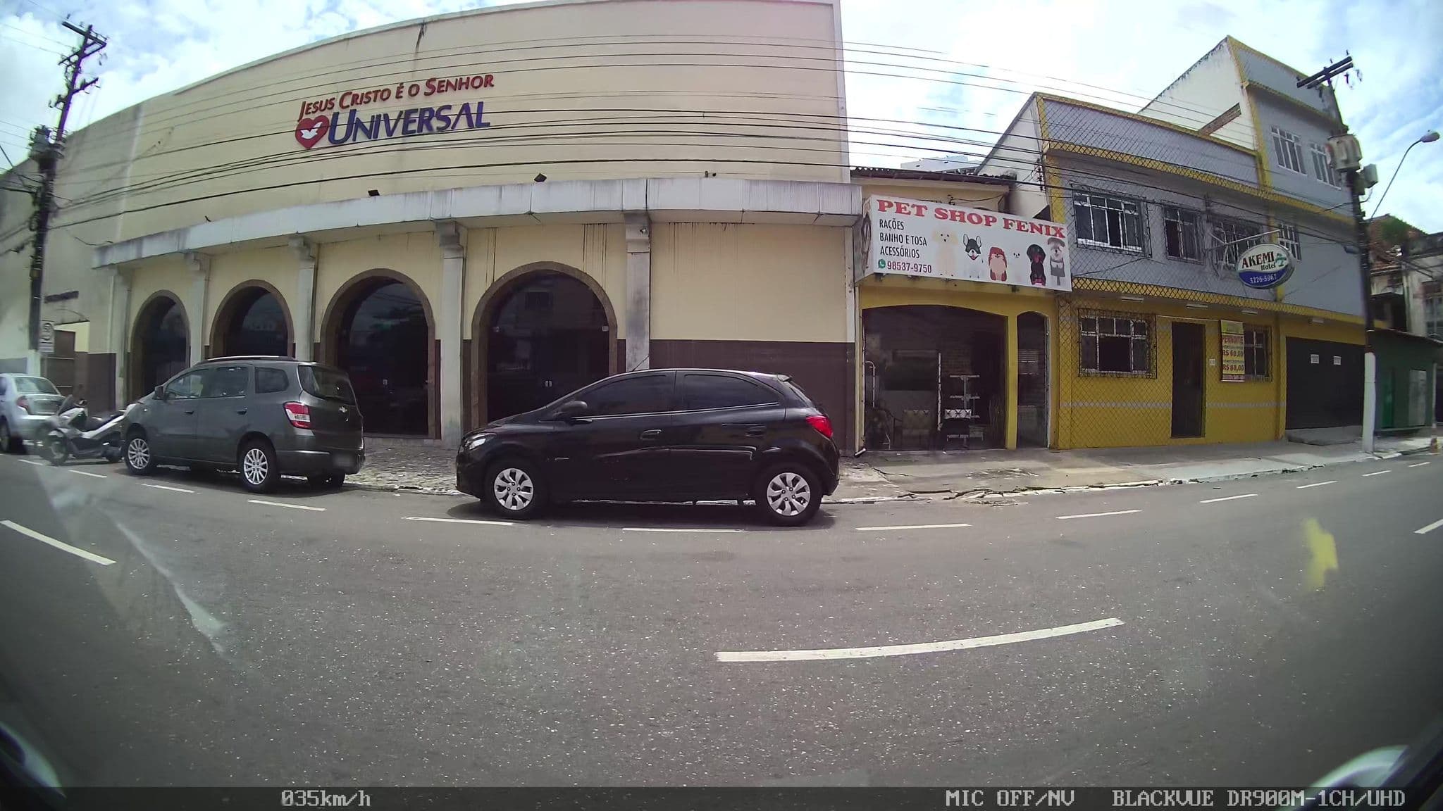 Street view near Akemi Hotel, Belém — © kaart_2 (CC BY-SA · Mapillary)