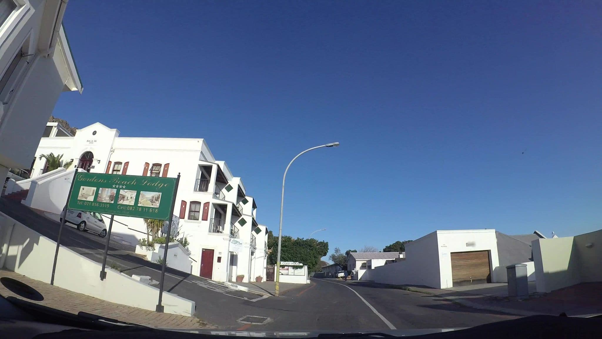 Street view near Gordons Beach Lodge, Somerset West — © kaartcam (CC BY-SA · Mapillary)
