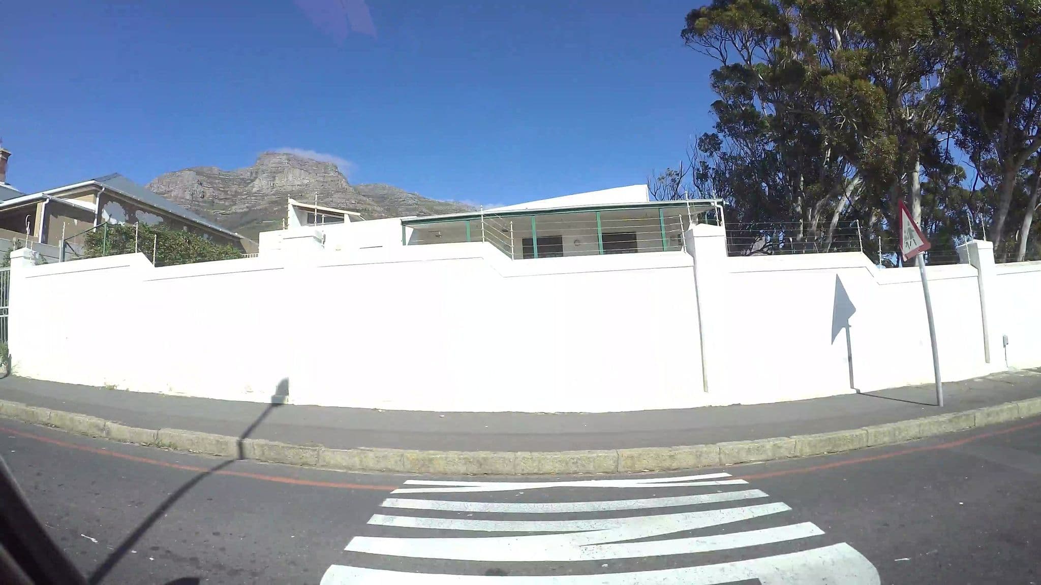 Street view near District Six Guesthouse, Cape Town