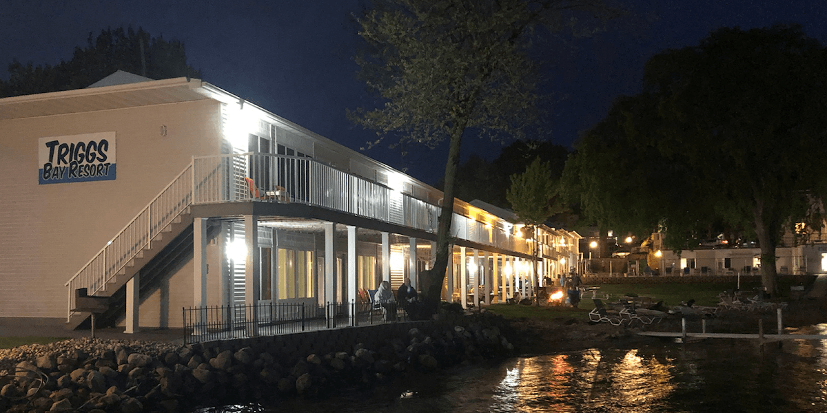 Triggs Bay Resort, Resort in Arnolds Park