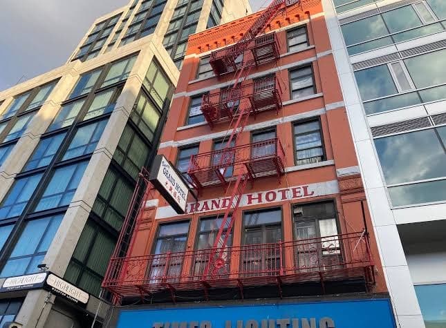 Bowery Grand Hotel, Hotel in New York City