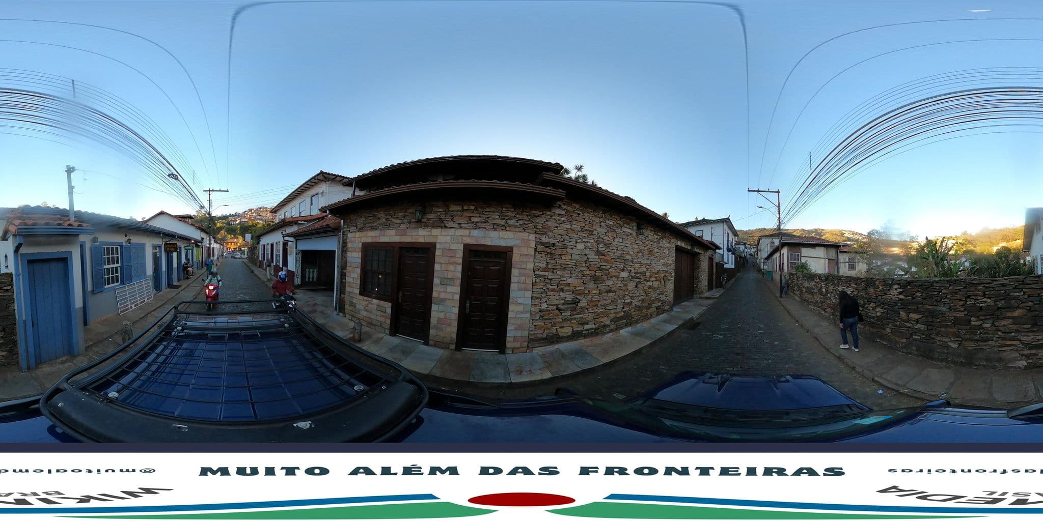 Street view near Hotel Priskar, Ouro Preto — © MuitoAlemdasFronteiras (CC BY-SA · Mapillary)