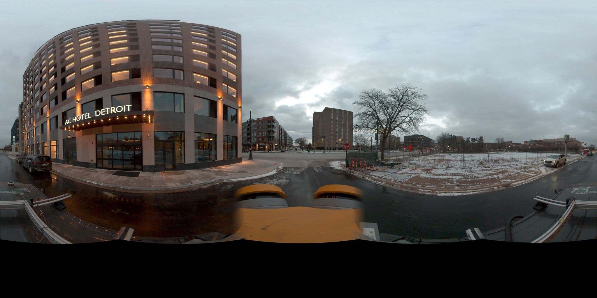 Street view near AC Hotel Detroit at the Bonstelle, Detroit — © codgis (CC BY-SA · Mapillary)