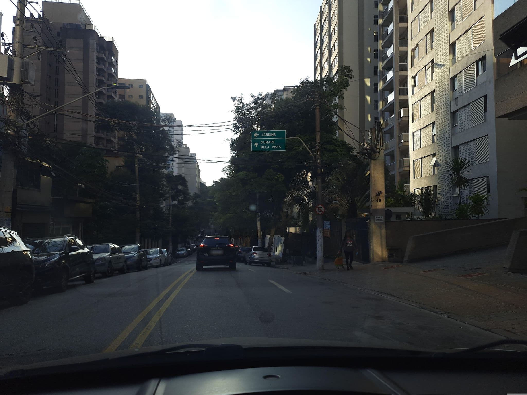 Street view near Hotel Brigadeiro, Paraíso — © alemenezes (CC BY-SA · Mapillary)