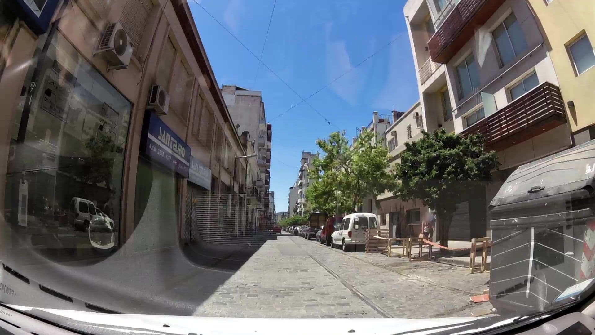 Street view near Tango Guesthouse, Buenos Aires