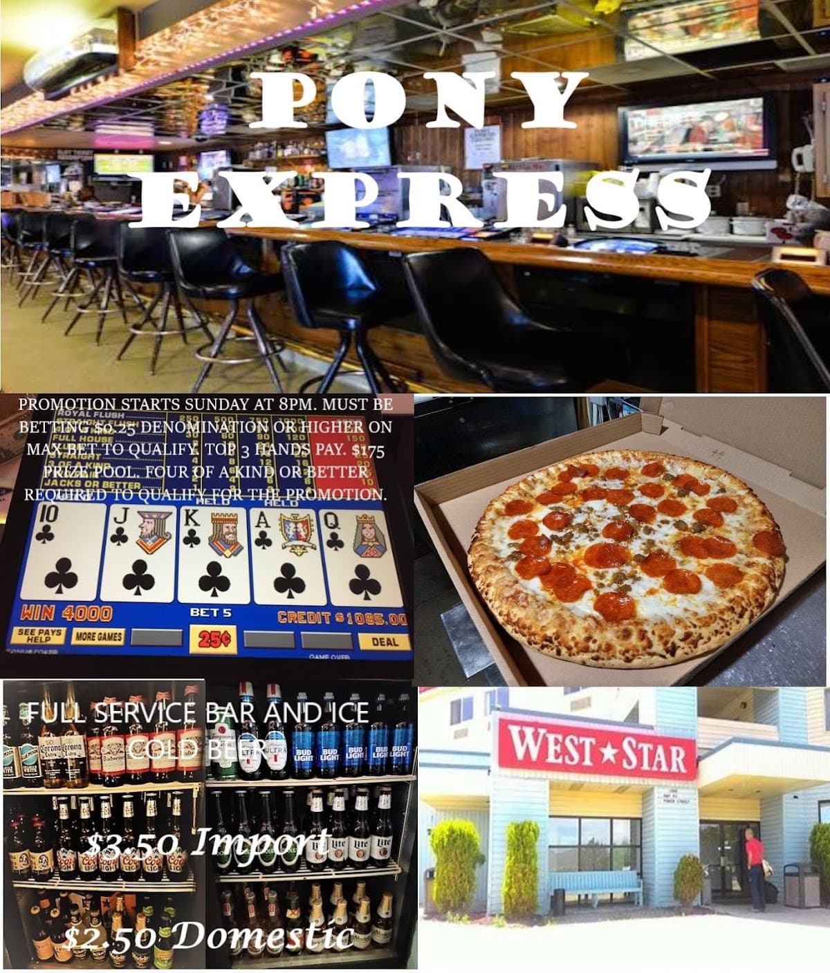 Pony Express Casino, Hotel in Jackpot