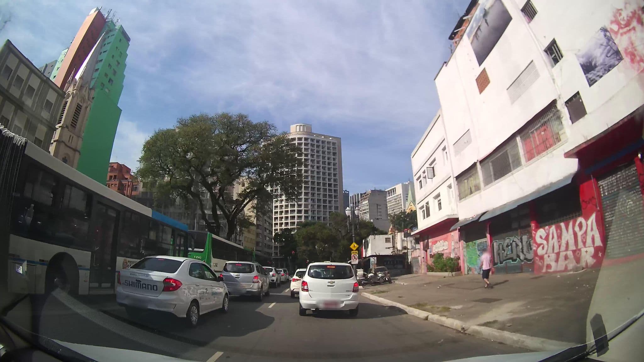 Street view near Hotel São Jorge, Republica — © marciosampaio (CC BY-SA · Mapillary)