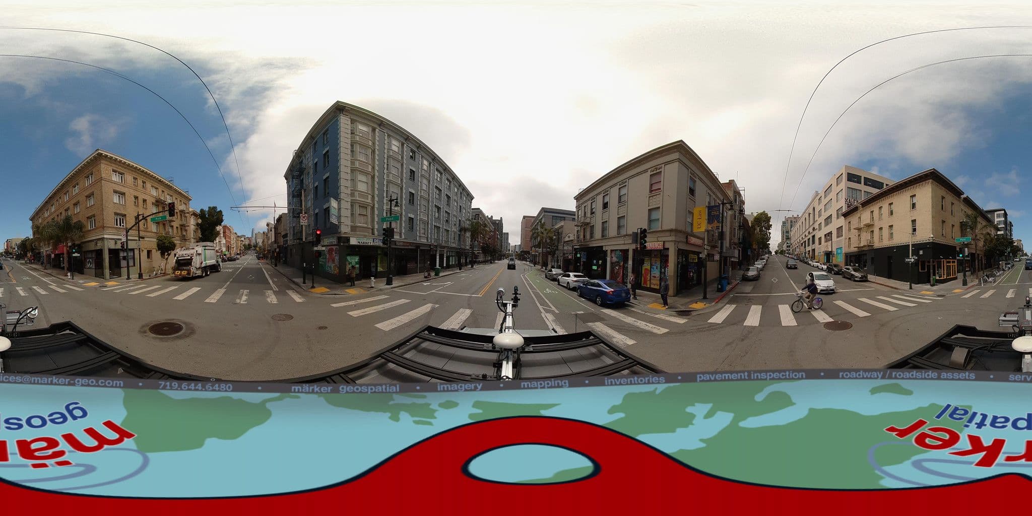 Street view near Tenderloin, San Francisco