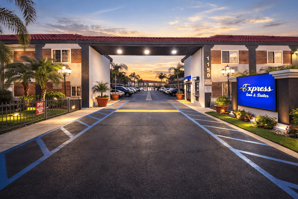 Express Inn & Suites Ontario Airport, Hotel in Upland